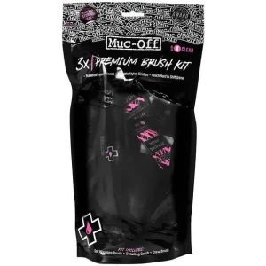 Muc-Off 3x Premium Brush Kit Zertifiziert