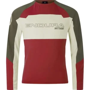 Meistverkauft Endura MT500 Burner Lite Trikot (Langarm), ziegelrote