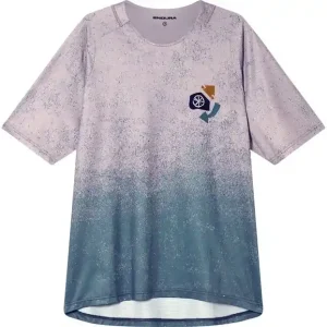 Endura Singletrack Kurzärmeliges Bedrucktes T-Shirt, titanium Mega-Angebot