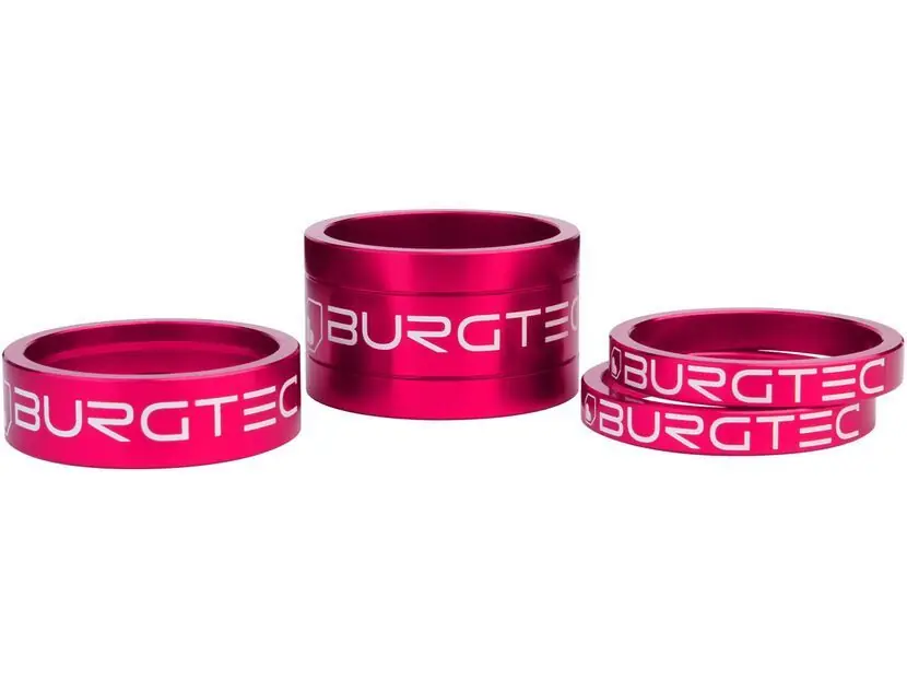 Burgtec Stem Spacers, toxic barbie pink Preisreduziert