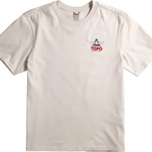 Begrenztes Angebot Topo Designs Mountain River Tee S/S Herren, bone white