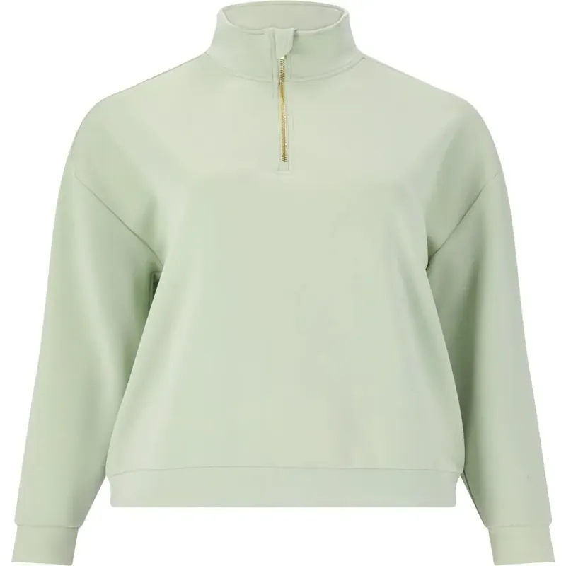 Q Sportswear Sweatshirt 1/4 Reißverschluss Damen Kelleyen Letzte Chance