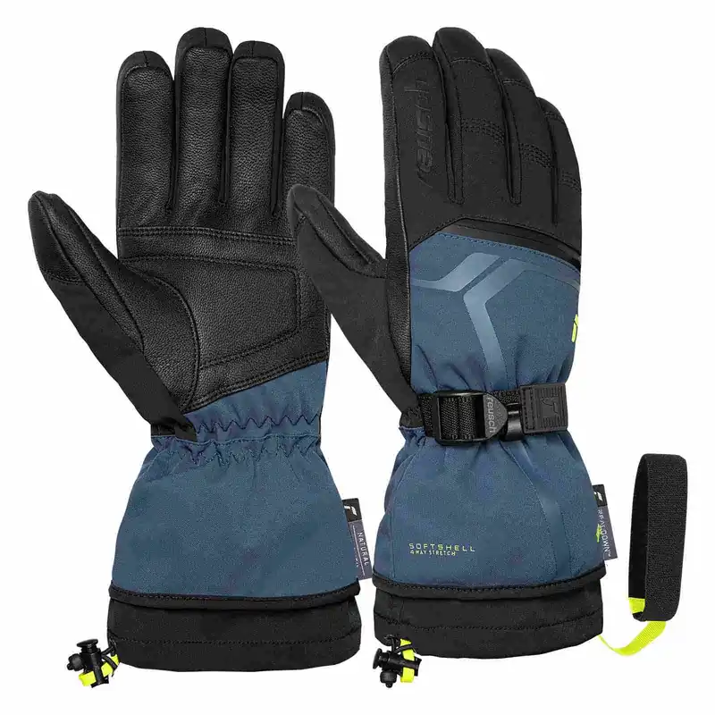 Super-Preis Reusch Down Spirit GTX Skihandschuhe black/dark denim
