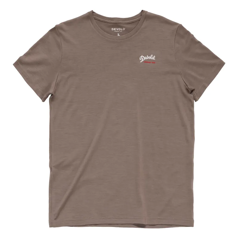 Devold Classic Script Tee T-Shirt Herren falcon Jetzt Kaufen