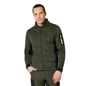 Top-Angebot FHB Christoph Strick-Fleece-Jacke (oliv/schwarz)