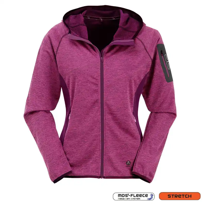 Rabatt Maul - Sonnighorn Sportjacke - Damen 2nd Layer Hoodie mit Daumenloch