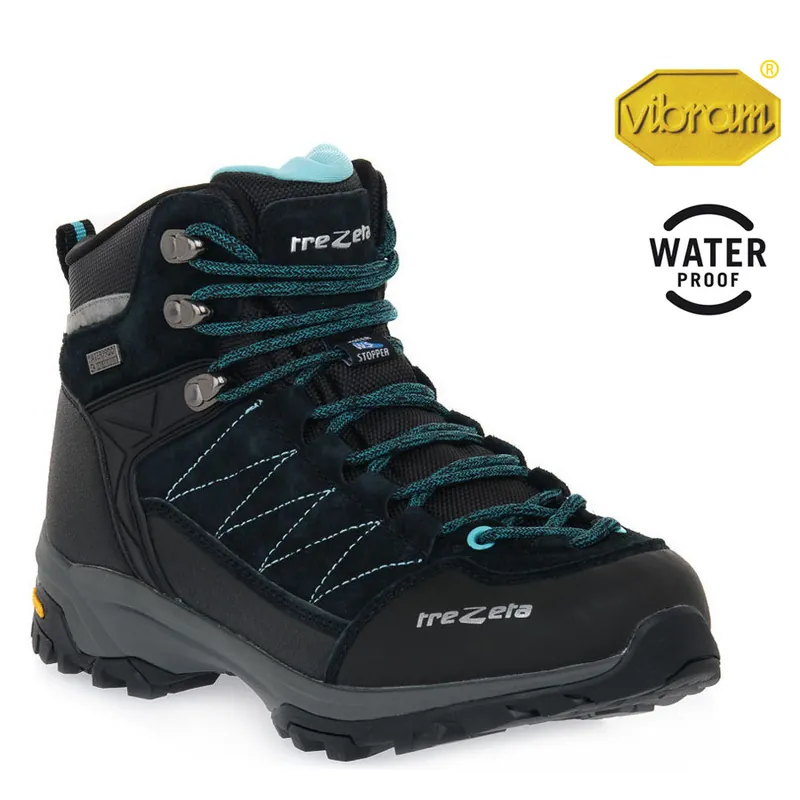 Trezeta - ARGO W´S - Damen Vibram Wanderschuhe wasserdicht, schwarz Meistverkauft