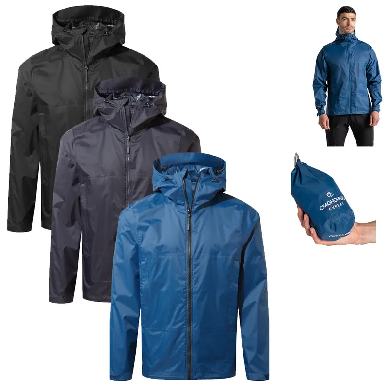 Schnäppchen Craghoppers - 2 Lagen AquaDry packable Regenjacke Expert Packable
