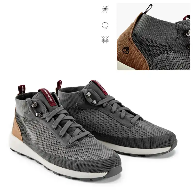 Craghoppers - leichter Midcut Reise Outdoor Halbschuh - Eco Lite Mid Billig