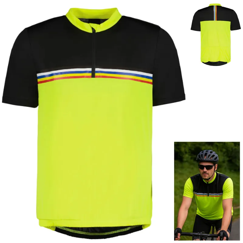 RUKKA - Ruissalo Herren kurzarm Trikot Radshirt Sportshirt, gelb Jetzt Kaufen