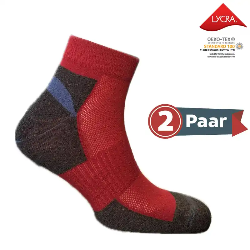 EKOL Walking Socken 2 Paar sportliche Outdoorsocken | FSC-zertifiziert Sichere Zahlung
